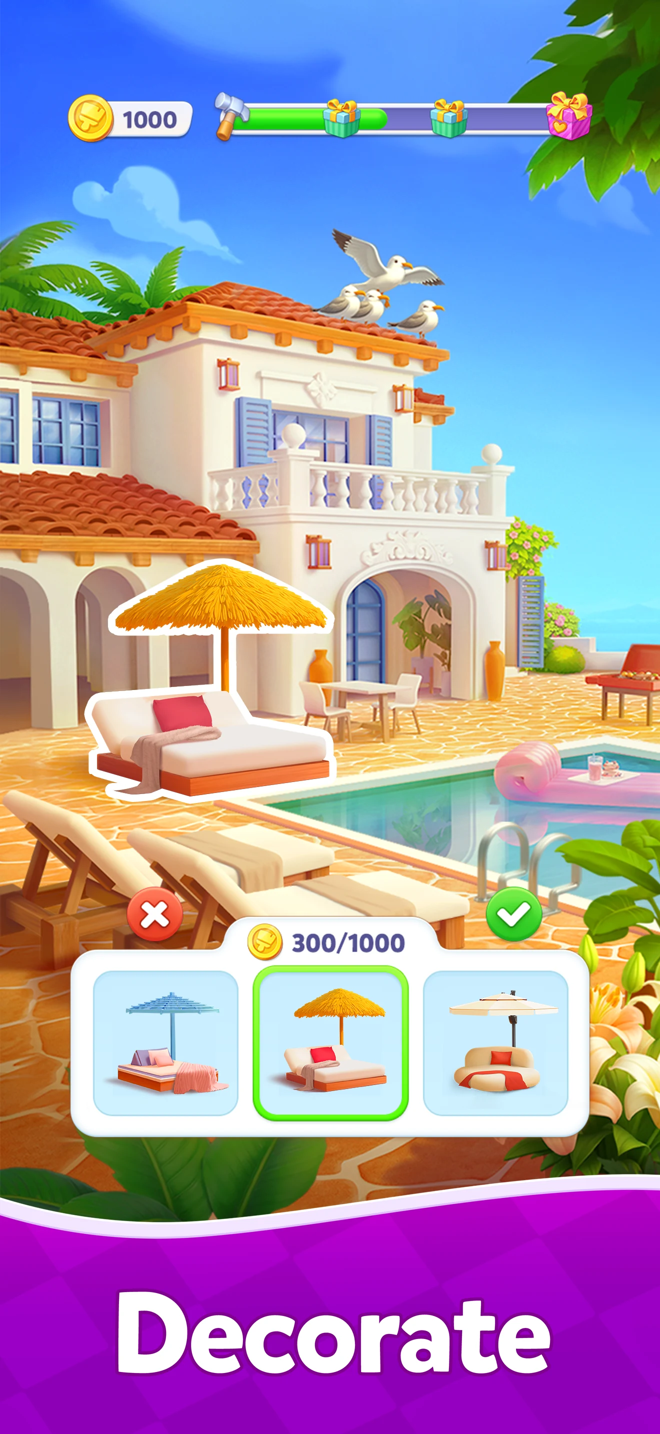 Créer Maison : Merge&Home screenshot